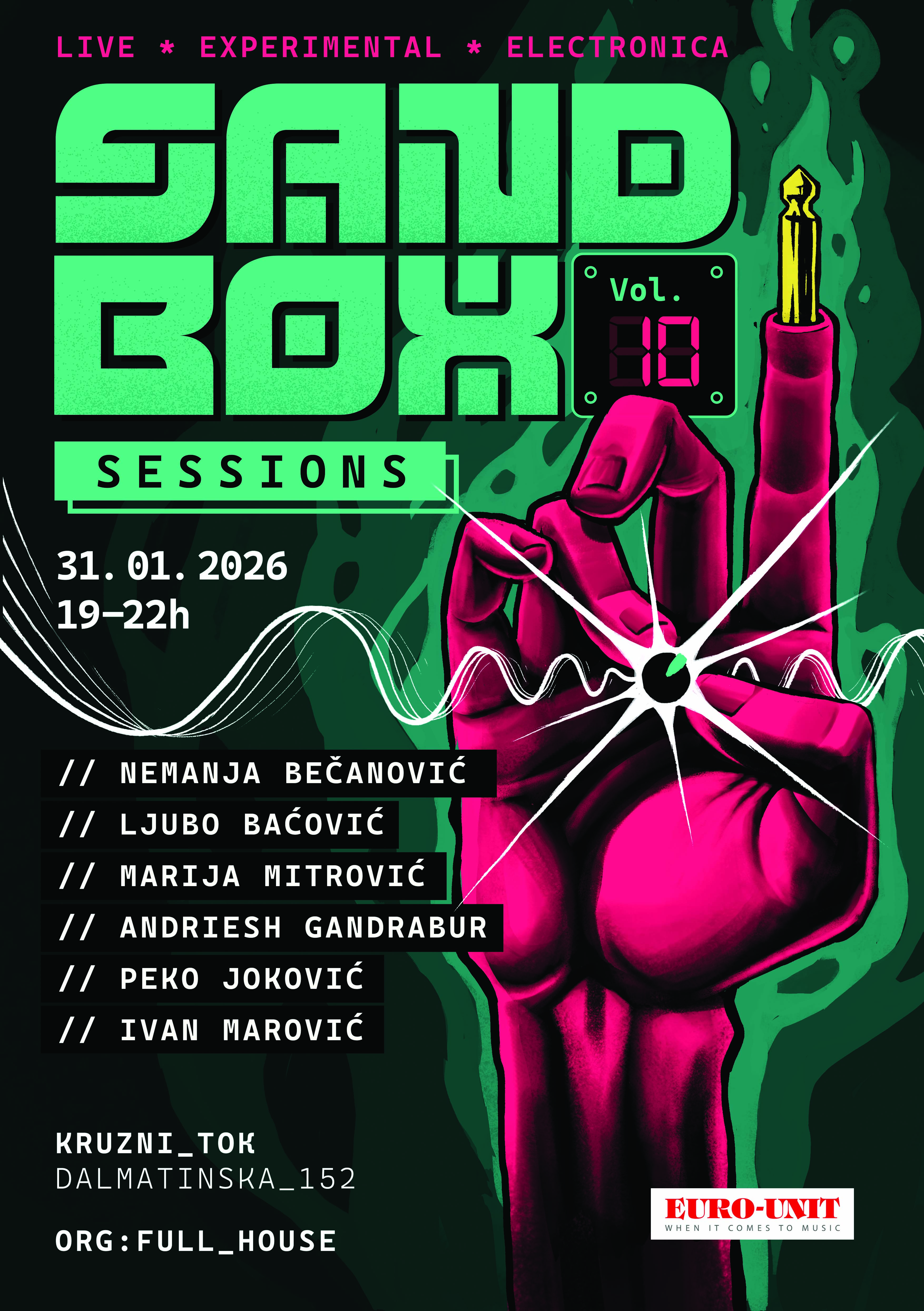 Sandbox Sessions poster vol-10