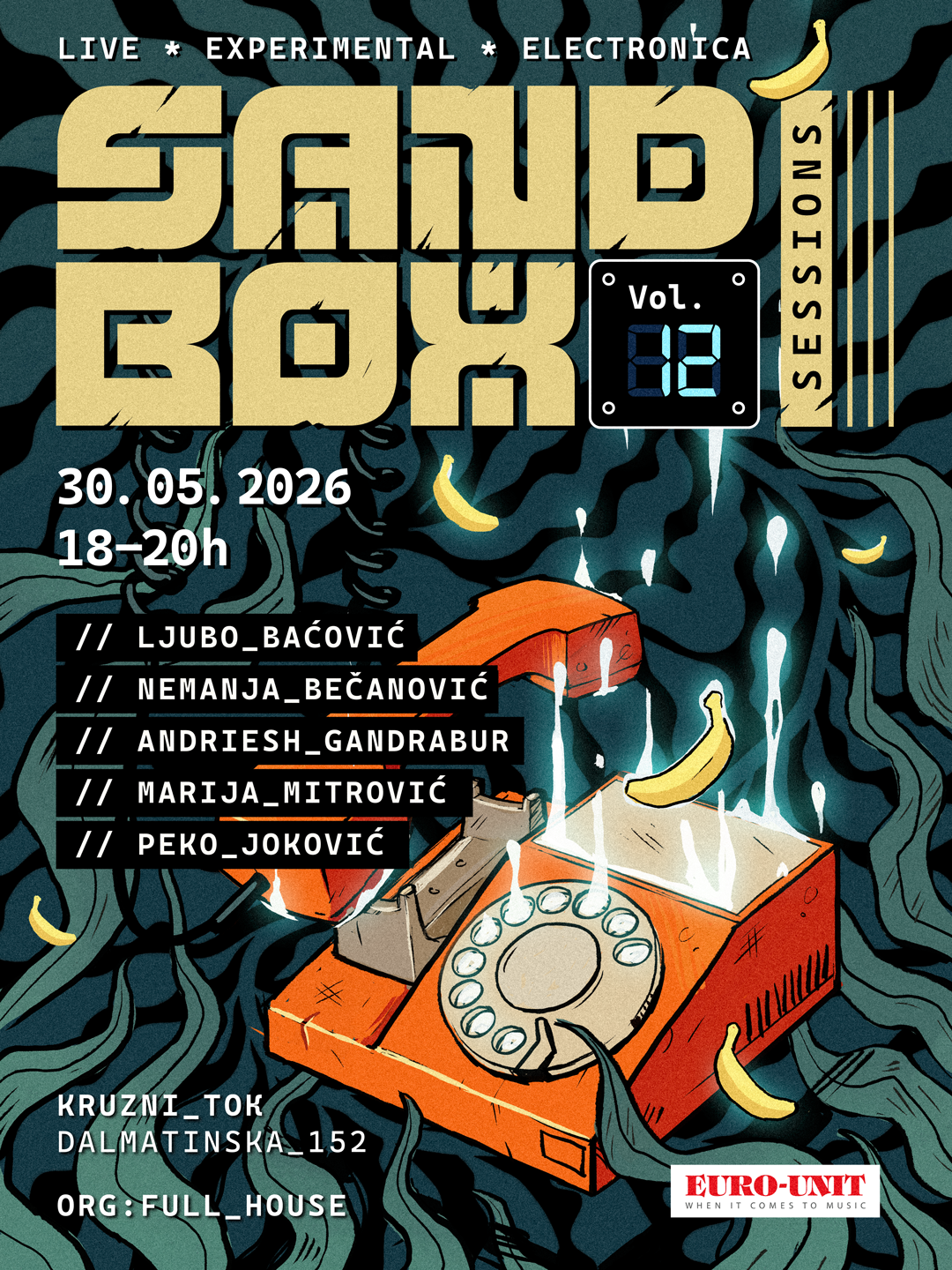 Sandbox Sessions poster vol-12