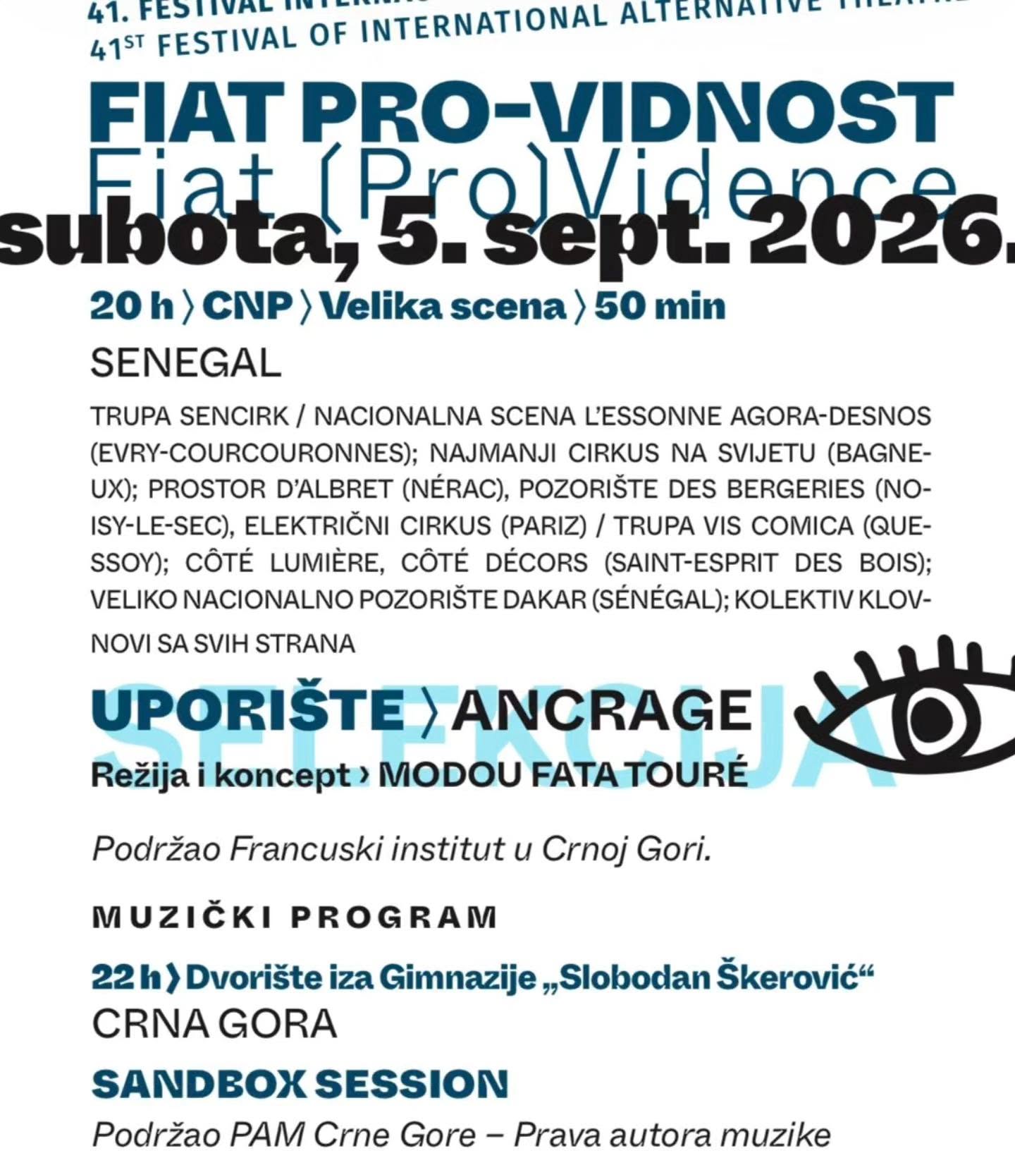 Sandbox Sessions poster vol-13